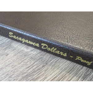 Dansco coin album for Sacagawea Dollars including proofs - vintage supply