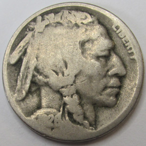 1926 S Buffalo Nickel - antique San Francisco mintmark bison nickel
