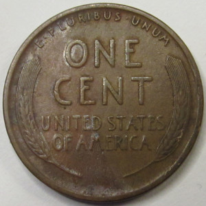 1921 Lincoln Wheat Cent - antique higher grade American wheat penny coin