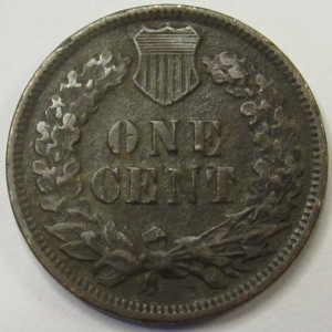 1899 Indian Head Cent - antique better condition 19th century penny