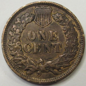 1901 Indian Head Cent - antique better condition American penny