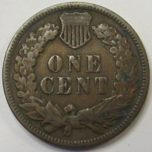 1909 Indian Head Cent - antique better condition final year of issue penny