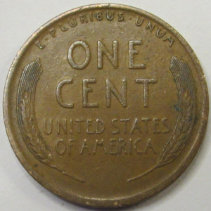 1925 Lincoln Wheat Cent - antique higher grade American wheat penny