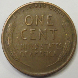 1925 Lincoln Wheat Cent - antique American wheat penny coin