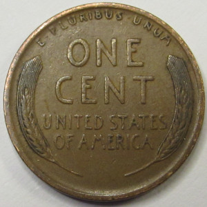 1926 Lincoln Wheat Cent - antique American wheat penny