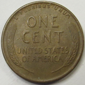 1927 Lincoln Wheat Cent - antique twenties American wheat penny coin