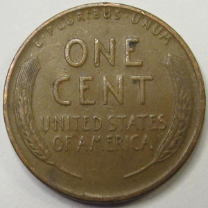 1929 Lincoln Wheat Cent - antique American wheat penny coin