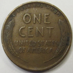 1924 Lincoln Wheat Cent - antique American wheat penny coin