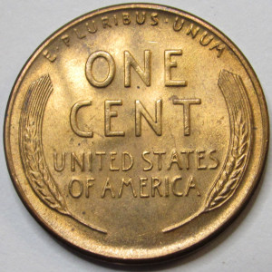1946 D Lincoln Wheat Cent - antique Denver mintmark uncirculated penny