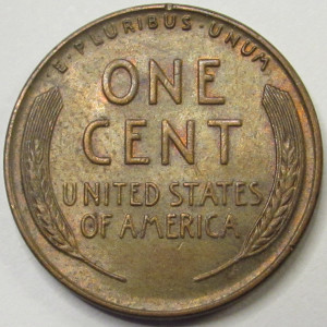 1939 Lincoln Wheat Cent - antique Great Depression uncirculated wheat penny