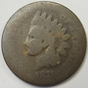 1879 Indian Head Cent - antique better date penny