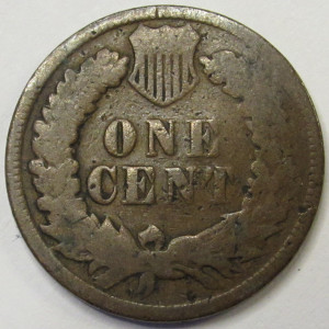 1894 Indian Head Cent - antique better date American bronze penny
