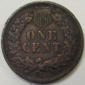 1899 Indian Head Cent - antique 19th century American penny