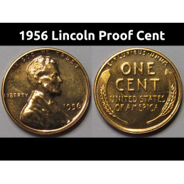 1956 Lincoln Wheat Cent -...