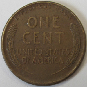 1919 S Lincoln Wheat Cent - high grade San Francisco mintmark penny