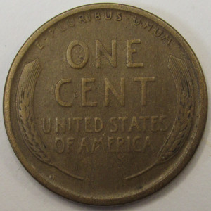 1909 S Lincoln Wheat Cent - antique key date San Francisco penny