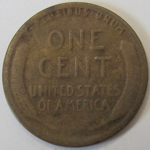 1922 D Lincoln Wheat Cent - antique Denver mintmark low mintage American penny