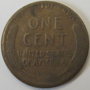 1924 D Lincoln Wheat Cent - antique Denver mintmark low mintage penny