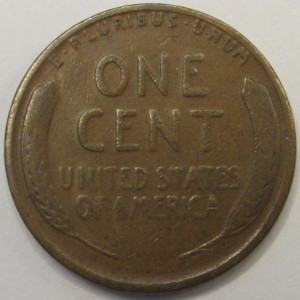 1931 S Lincoln Wheat Cent - key date San Francisco mintmark wheat penny