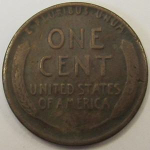 1914 Lincoln Wheat Cent - antique well detailed American wheat penny
