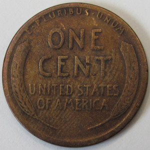 1911 S Lincoln Wheat Cent - antique semi-key date San Francisco wheat penny