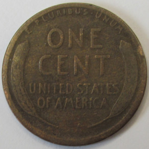 1912 S Lincoln Wheat Cent - semi-key date American wheat penny