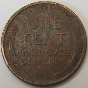1914 S Lincoln Wheat Cent - antique semi-key date American wheat penny coin