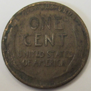 1916 D Lincoln Wheat Cent - antique Denver mintmark American penny coin