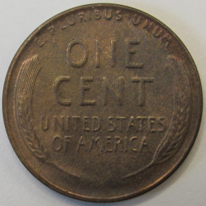 1935 D Lincoln Wheat Cent - antique Denver mintmark uncirculated penny