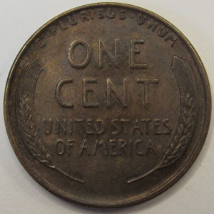 1937 Lincoln Wheat Cent - antique Great Depression era American wheat penny