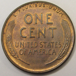 1938 Lincoln Wheat Cent - antique uncirculated Great Depression era penny
