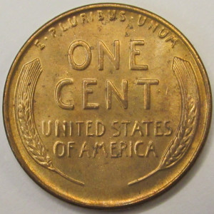 1938 S Lincoln Wheat Cent - antique San Francisco mintmark wheat penny