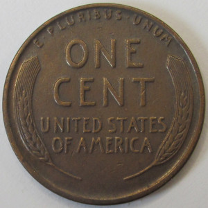 1931 D Lincoln Wheat Cent - antique Denver mintmark Great Depression era coin