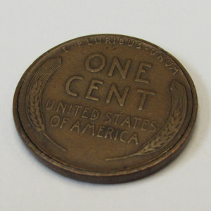 1911 Lincoln Wheat Cent - antique hollow Magicians Coin