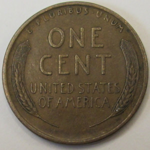 1909 Lincoln Wheat Cent - antique higher grade first year of issue penny