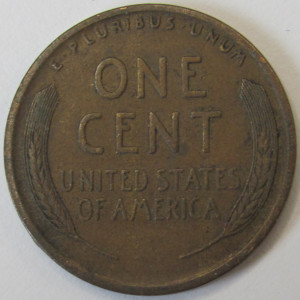 1919 Lincoln Wheat Cent - antique better condition American wheat penny