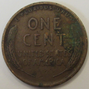 1918 Lincoln Wheat Cent - antique American wheat penny coin