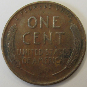 1931 Lincoln Wheat Cent - antique American wheat penny coin