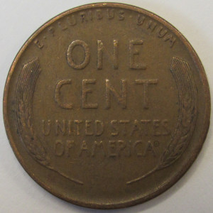 1932 Lincoln Wheat Cent - antique American wheat penny coin