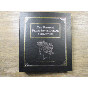 PCS Album for Peace Dollars - 1921-1935 - professional album with slipcase