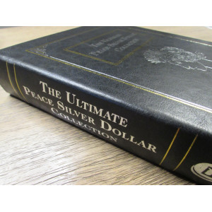 PCS Album for Peace Dollars - 1921-1935 - professional album with slipcase