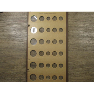 Meghrig large board for US mint sets - vintage coin supply