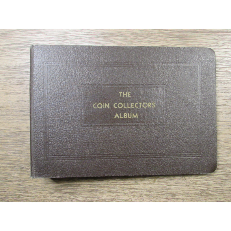 Empty Megrhrig style album - The Coin Collectors Album - vintage coin supply