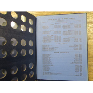 Whitman bookshelf album for Lincoln Cents - 1909-1940 - vintage coin supply