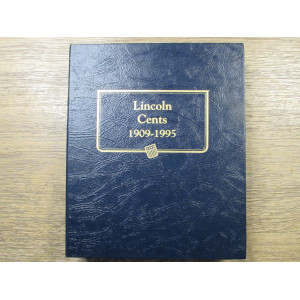 Whitman album for Lincoln Cents from 1909-1995 - with proofs - vintage coin supply