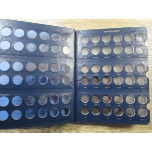 Whitman album for Lincoln Cents from 1909-1995 - with proofs - vintage coin supply