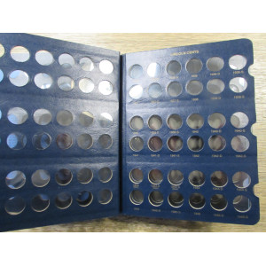 Whitman album for Lincoln Cents from 1909-1995 - with proofs - vintage coin supply