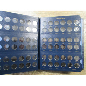 Whitman album for Lincoln Cents from 1909-1995 - with proofs - vintage coin supply