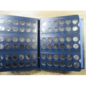 Whitman album for Lincoln Cents from 1909-1995 - with proofs - vintage coin supply