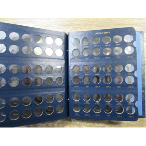 Whitman album for Lincoln Cents from 1909-1995 - with proofs - vintage coin supply